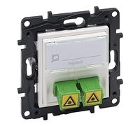 Fiche RJ45 NS-Frontale Base Fibre Blanche (Legrand 864144)
