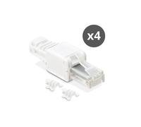 Fiche RJ45 sans outil (lot de 4)