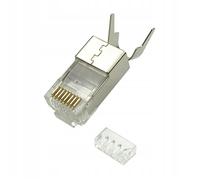Fiche RJ45 STP CAT6A pour AWG22-23 10 pièces.