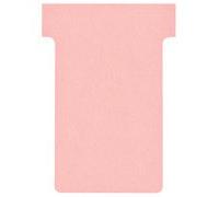 Fiche T, indice 1 / 28 mm, 170 g/m2, rose