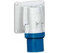 Fiche Tableau Inclinée 16 Ampères 2P+T Ip44 Bleu - Legrand 57584 Bleu G