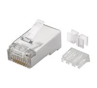 Fiche téléinformatique RJ45 cat.6A STP/avec instrument 72502