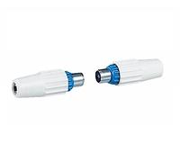 Fiche télévision coaxiale normalisée mâle Ø9,52mm