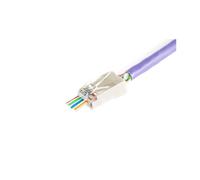 Fiche traversante RJ45 (8P8C) cat.6 blindé cat. 6 X-ML-6F-EZ