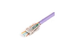 Fiche traversante RJ45 (8P8C) cat.6 cat. 6 X-ML-6U-EZ