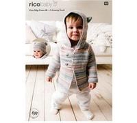 Fiche tricot n°693 Baby Dream Lux Dk - Rico Design(...) - Bleu Rico Design (Auteur)