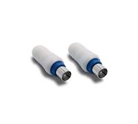 METRONIC Fiche TV (lot de 2) blindée 9,52 mm mâle 338101