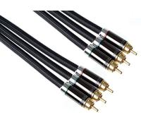 Fiche - Velleman - video rvb rca vers fiche video rvb rca / haut de gamme / 1.5m G