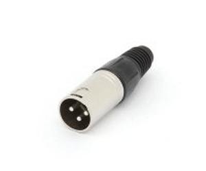Fiche XLR Male NICKELEE 3 Broches