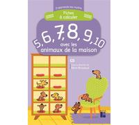 Fiches à calculer les animaux de la maison - Lucile Ahrweiller - Retz Eds - broché - Méthode de langue