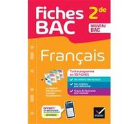 Fiches bac – Français 2de : tout le programme en fiches de révision détachables – Hatier