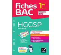 Franck Rimbert – Fiches bac HGGSP 1re générale (spécialité) – Tout le programme, fiches détachables