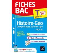 Fiches bac HGGSP Tle (spécialité) - Bac 2024: nouveau programme de Terminale