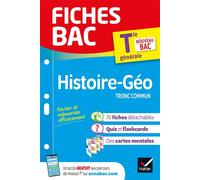Fiches bac - Histoire-Géographie Tle – Bac 2026 : tout le programme en fiches détachables