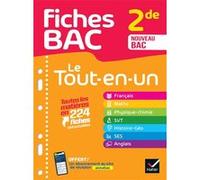 Fiches bac - Le Tout-en-un 2de (toutes les matières) - 2025-2026 Nathalie Benguigui (Auteur), Séverine Charon (Auteur), Christophe Clavel (Auteur), Bertrand Darbeau (Auteur), Cécile Gaillard (Auteur),
