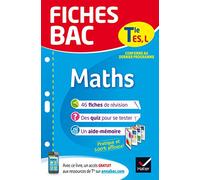 Fiches bac Maths Tle ES, L: fiches de révision Terminale ES, L