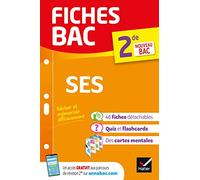 Fiches bac – SES 2de : tout le programme en fiches de révision détachables – Hatier