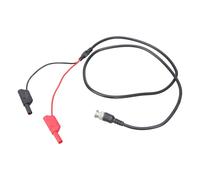 Fiches bananes empilables avec connecteur mâle pour oscilloscopes et vidéosurveillances, tests d'équipement de laboratoire, BNC mâle vers double fiche banane