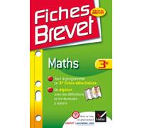 Fiches brevet Maths 3e – Hatier