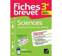 Fiches brevet - Sciences 3e (Physique-Chimie, SVT, Technologie) Brevet 2026 Pascale Bihouée (Auteur), Sandrine Aussourd (Auteur), Marie-Anne Grinand (Auteur), Nicolas Nicaise (Auteur)