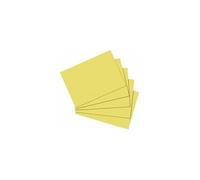 Fiches bristol, A5, uni, jaune