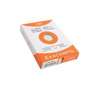 Exacompta - Fiches bristol A6 - Quadrillé - Couleurs assorties - Étui 100