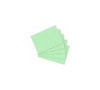 Herlitz Lot de 100 fiches bristol Format A4/A5/A6/A7/A8 A6 quadrillé A6 kariert vert