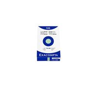 Exacompta Étui de 100 fiches bristol uni non perforé 74x105mm Vert