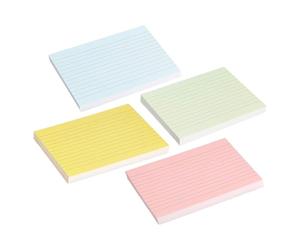 Fiches Bristol Colorées - Fiches de Révision 10x15 cm, Bloc de Papier Cartonné Quadrillé pour Enseignement Préparation aux Examens Salle de Classe Journal Organisation Idéation