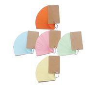 Fiches Bristol Vierges 5 Pcs en Papier avec Anneaux, Cartes Mémoire