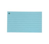 Fiches d ' avec anneaux de reliure pour l ' école, Light blue | Cartes colorées avec anneaux de reliure, fiches lignées, cartes d ' étude pour l ' apprentissage scolaire