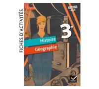 Fiches d'activités - Histoire-Géographie 3e Éd. 2017 Fiches d'activités, Edition 2017 - Corinne Chastrusse - Hatier - broché - Scolaire / Universitaire