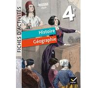 Fiches d'activités - Histoire-Géographie 4e Éd. 2017