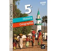 Fiches d'activités - Histoire-Géographie 5e Éd. 2016