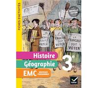 Fiches d'activités Histoire-Géographie-EMC 3e - Ed. 2026 - Cahier élève