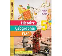 Histoire-Géographie-Emc 5e - Fiches D'activités