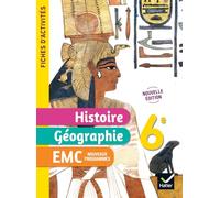 J.-C. Martinez – Fiches d'activités Histoire-Géographie-EMC 6e – Cahier élève – Éd. 2026