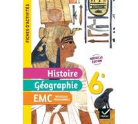 J.-C. Martinez – Fiches d'activités Histoire-Géographie-EMC 6e – Cahier élève – Éd. 2026