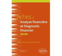Fiches d'Analyse financière et Diagnostic financier - Christophe Goupil - Ellipses - broché - Etude