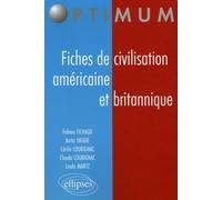 Fiches de civilisation américaine et britannique