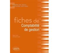 Fiches de Comptabilité de gestion. Rappels de cours et exercices corrigés - Maguy Perrin - Ellipses - broché - Etude