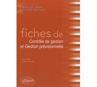 Fiches De Contrôle De Gestion Et Gestion Prévisionnelle