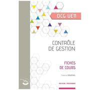 Fiches De Contrôle De Gestion - Ue 11 Du Dcg