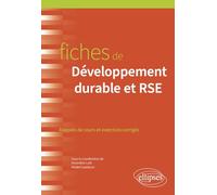 Fiches de développement durable et RSE: Rappels de cours et exercices corrigés