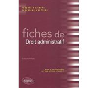 Fiches De Droit Administratif - Rappels De Cours Et Exercices Corrigés