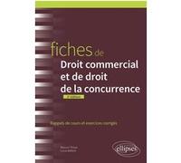 Fiches de droit commercial et de droit de la concurrence: Rappels de cours et exercices corrigés