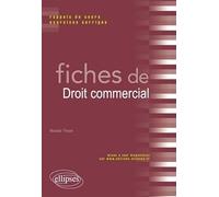 Fiches de droit commercial: Rappels de cours et exercices corrigés