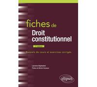 Fiches de droit constitutionnel: À jour au 1er avril 2022