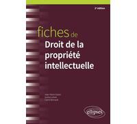 Fiches De Droit De La Propriété Intellectuelle - Rappels De Cours Et Exercices Corrigés