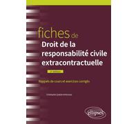 Fiches de droit de la responsabilité civile extracontractuelle
